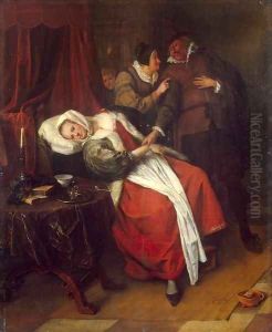 The Doctor's Visit 2 by Jan Steen