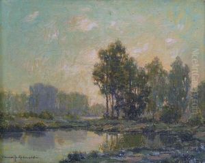 Afternoon Landscape by Granville Redmond