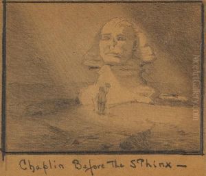 A Scrap Book Of Various Sketches
 Includingdancing Figures, Adam And Eve, Charlie Chaplin Studies, And 
Figuraldrawings by Granville Redmond