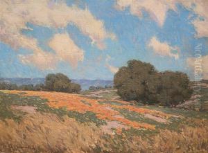 California Poppies by Granville Redmond