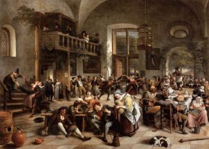 Revelry at an Inn by Jan Steen