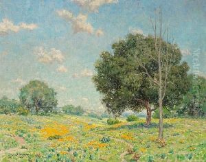 A Path Through The Poppies by Granville Redmond