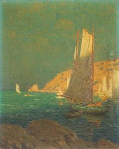 Sailing Among Golden Bluffs