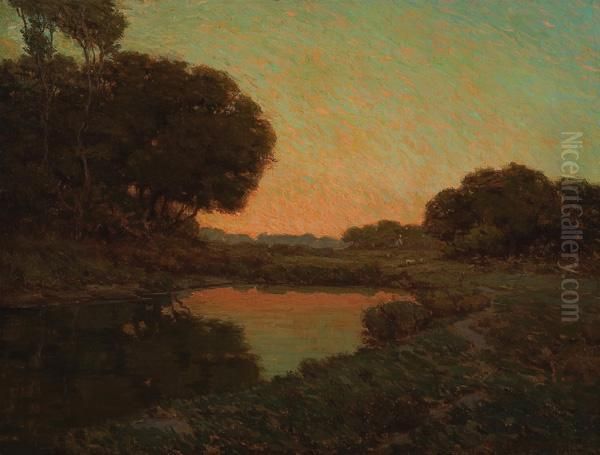 Sunlight Over The Marsh - view 1