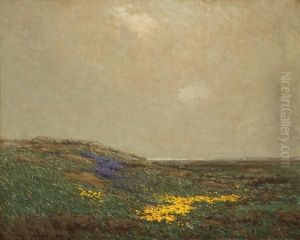 Wildflowers By The California Coast by Granville Redmond