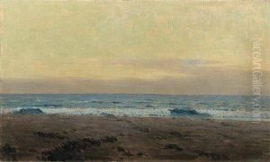 Evening Surf (long Beach) by Granville Redmond