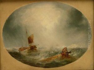 Sailing Barge To The Rescue by Henry Redmore