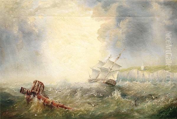 Running Up The Coast In Heavy Seas - view 1