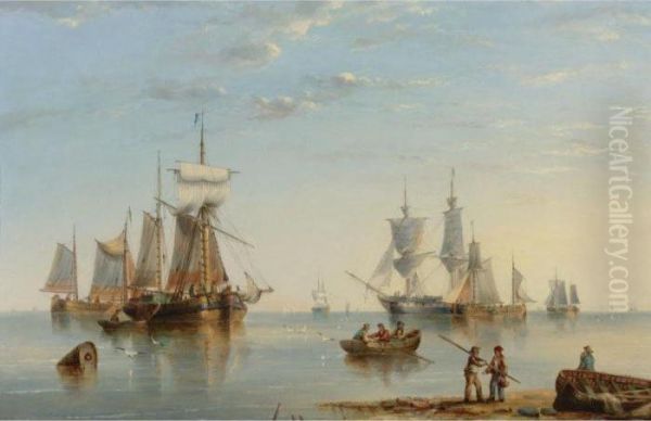 Shipping Off The Coast - view 1
