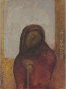 La Desesperance, Dit Aussi La Souffrance by Odilon Redon