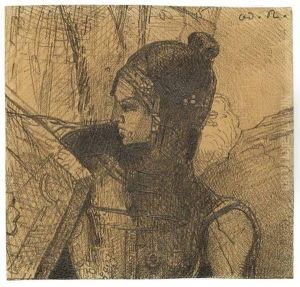 "le Guerrier" by Odilon Redon