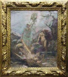Perseus And The Head Of Medusa by Odilon Redon