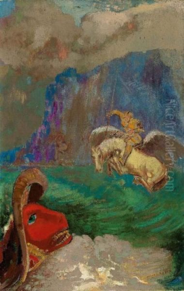 Roger Et Angelique Or Saint Georges Et Le Dragon Or Andromedesauvee - view 1