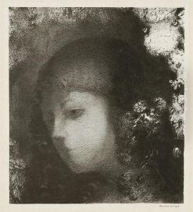 Tete D'enfantavec Fleurs by Odilon Redon