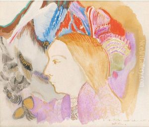Jeune Fille Et Fleurs