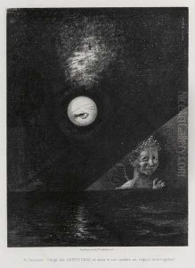 A L'horizon, 
L'ange Des Certitudes by Odilon Redon