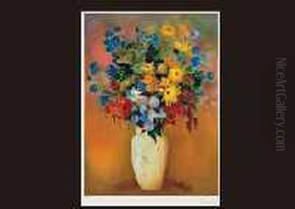 Vase And Flowers - view 1
