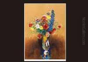 Flower by Odilon Redon