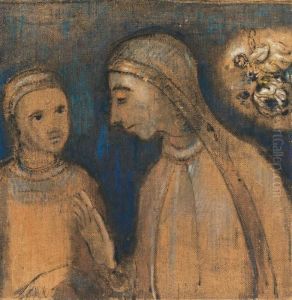 Deux Personnages by Odilon Redon