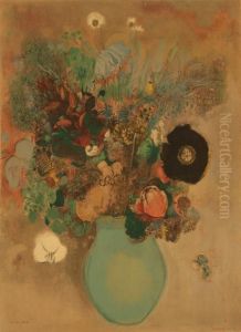 Fleurs by Odilon Redon