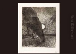 From Les Fluers Du Mal by Odilon Redon