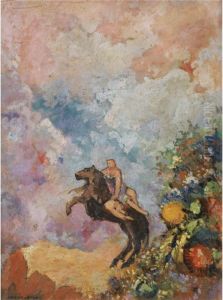 Pegase Et La Muse by Odilon Redon