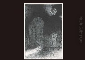 From Tentation De Saint-antoine Pl.21 by Odilon Redon