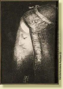 profil De Lumiere by Odilon Redon