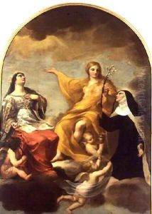 The Three Marys 1633 by Andrea Sacchi