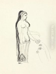 Le Mystere De La Fleur by Odilon Redon
