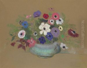Anemones by Odilon Redon
