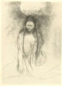 L'intelligence Fut A Moi! Je Devins Le Buddha From Tentation De Saint-antoine by Odilon Redon