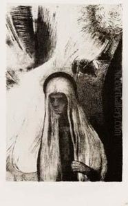 A) by Odilon Redon