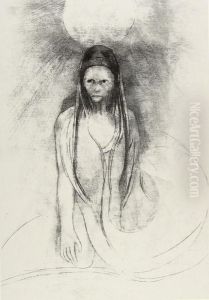 L'intelligence Fut A Moi! Je
Devins Le Buddha. Blatt 12 Der Folge <tentation De Saint-antoine> by Odilon Redon