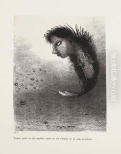 La Tentation De Saint-antoine (mellerio 83-93) by Odilon Redon