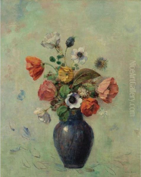Anemones Et Coquelicots - view 1