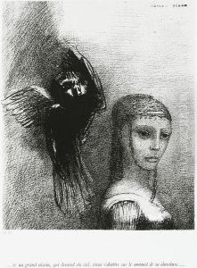 Tentation De Saint-antoine (premier Serie) (mellerio 83-93) by Odilon Redon
