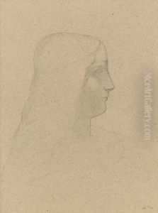 Profile De Femme by Odilon Redon