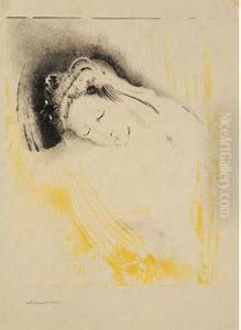 La Sulamite. 1897. by Odilon Redon