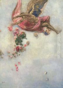 La Chute D'icare by Odilon Redon