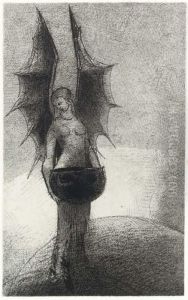 Les Tenebres, Frontispiece by Odilon Redon