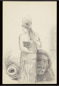 Perversite by Odilon Redon