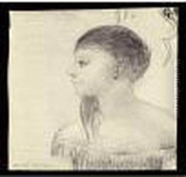 La Jeune Fille Aux Cheveux Noues - view 1