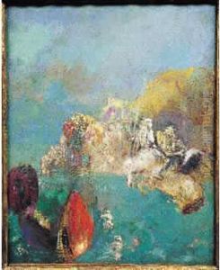 Saint Georges Et Le Dragon, Vers 1909-1910 by Odilon Redon