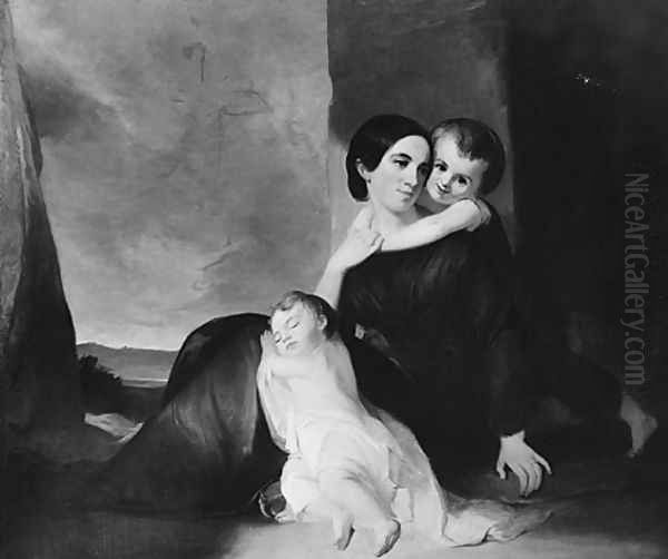 Mrs. John Hill Wheeler and Her Two Sons - view 1