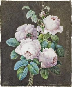 Bouquet De Roses by Pierre-Joseph Redoute