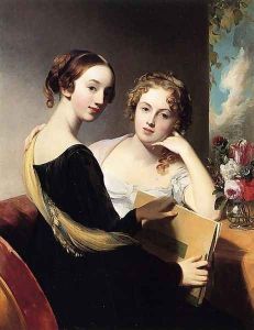 Portrait of Misses Mary and Emily McEuen by Thomas Sully