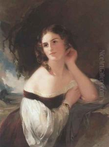 Fanny Kemble 1834 by Thomas Sully