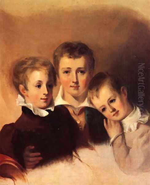 Portrait of the Howell Boys - view 1