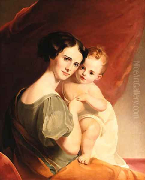 Mrs. John Mason and her Son - view 1